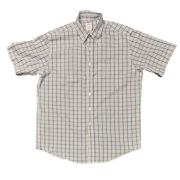 Brooks Brothers | The Original Polo Shirt | Size L BLUE Button Short Sleeve EUC - Picture 1 of 5